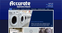 Desktop Screenshot of accurateappliancerepairco.com